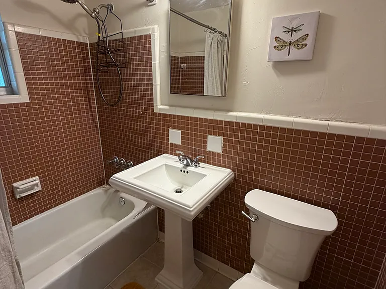 Tiled Tub and Shower Combo