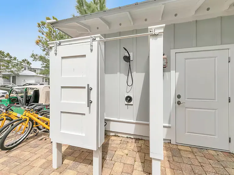 outdoor shower