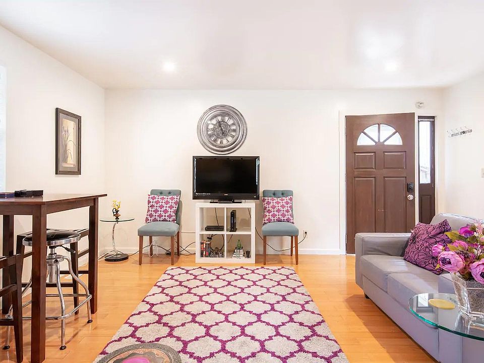 Living Space. Unit can be rented unfurnished or can include some furniture.