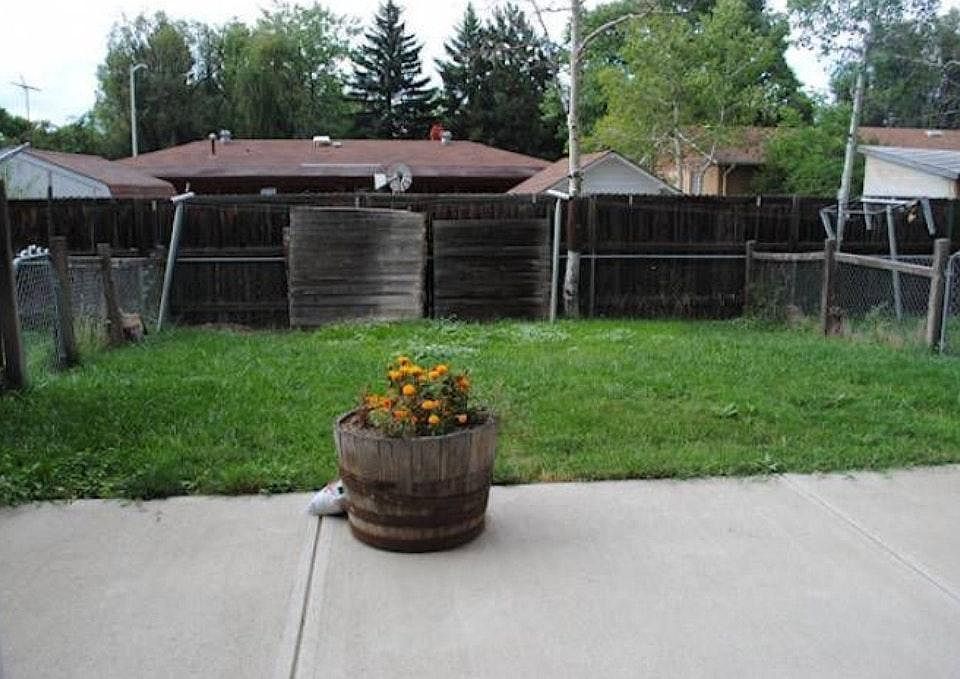 Rear yard