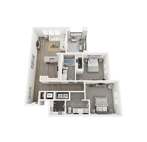 Floor plan 2B4