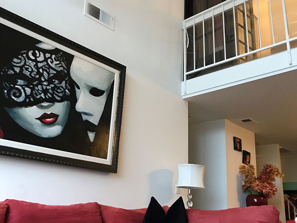 Living Room looking onto balcony
