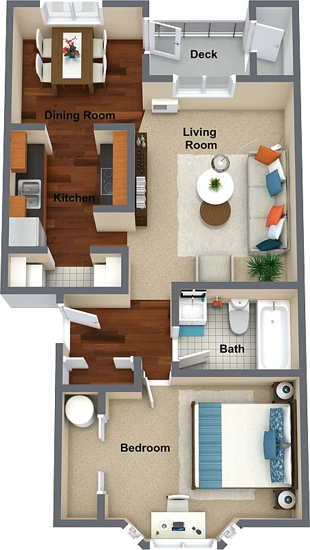 Floor plan Morning Run