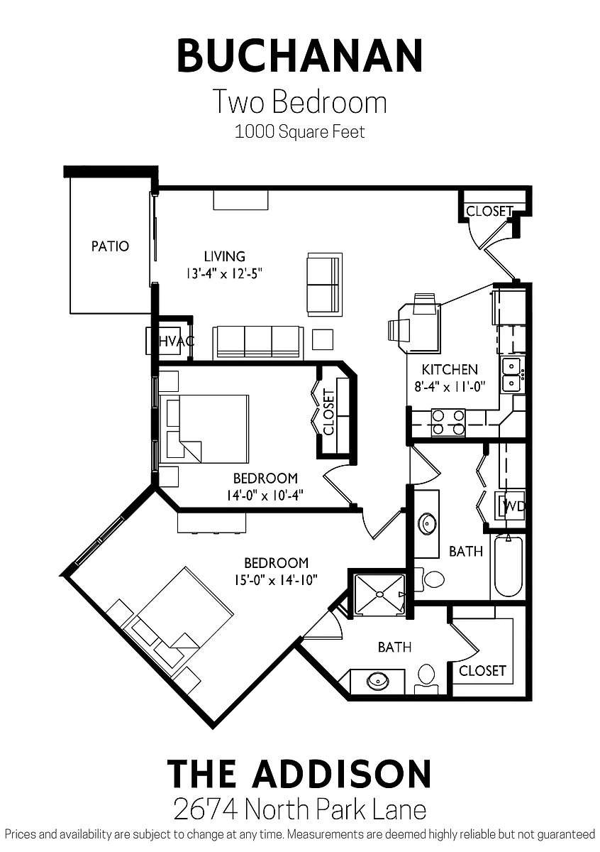 Floor plan Buchanan