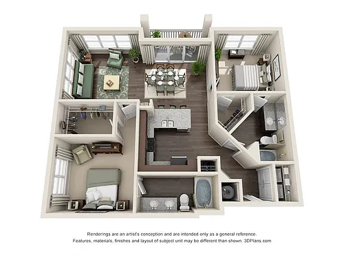 Floor plan The Amsterdam