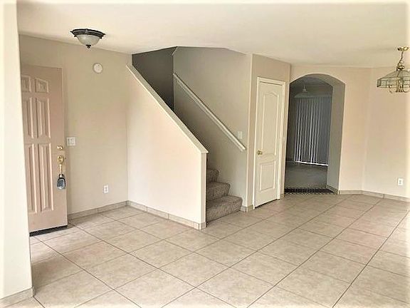 Entry & Living room