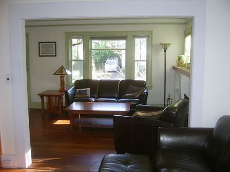 Sitting room, living room, picture window