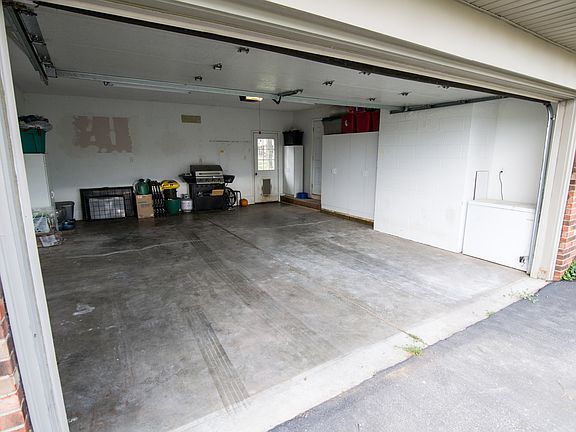 Attached garage interior