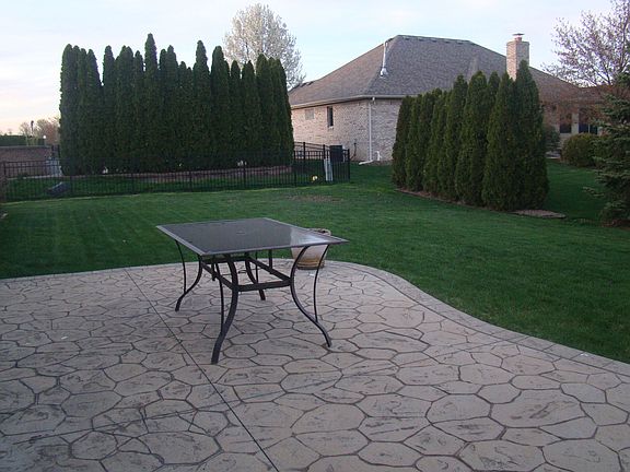 Stamped Concrete Patio