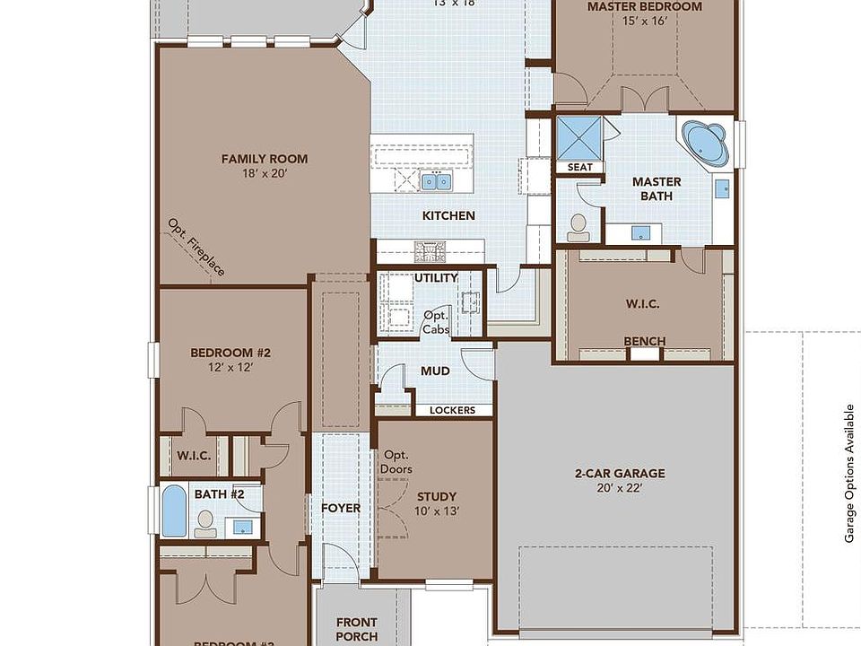Tulane Floor Plan