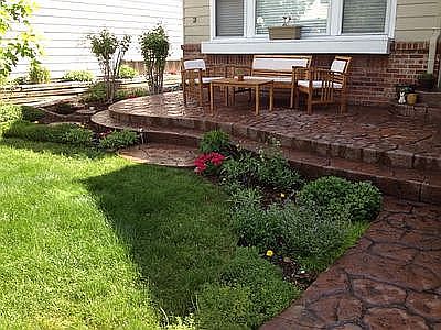 Front patio