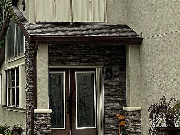 Exterior entry