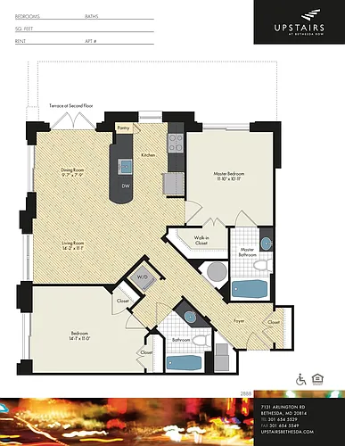 Floor plan brk2.2