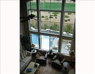 Unobstructed views of golf course and mountains 