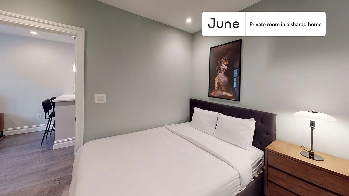 Queen bedroom in 2 bed/1 bath home in East Village #558 A — Photo 3