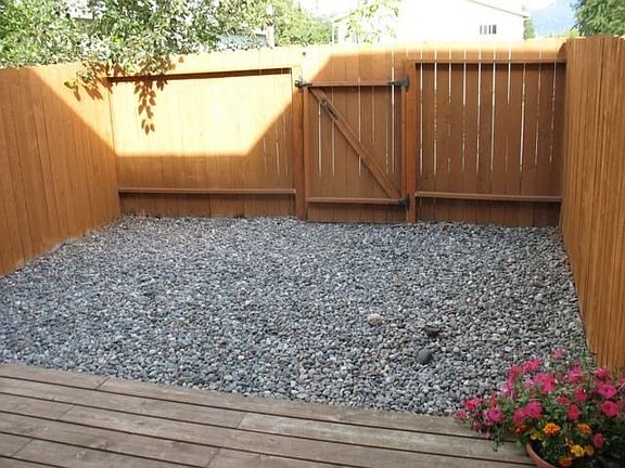 Fenced Backyard
