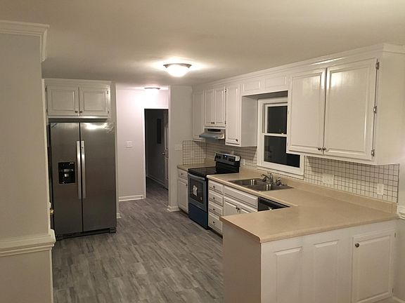 Kitchen with all new flooring and appliances