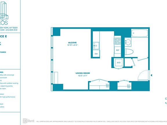 2nd image of 100 W 31st St APT 36E
