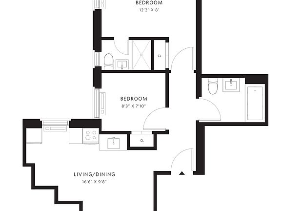 2nd image of 125 W 16th St #6G