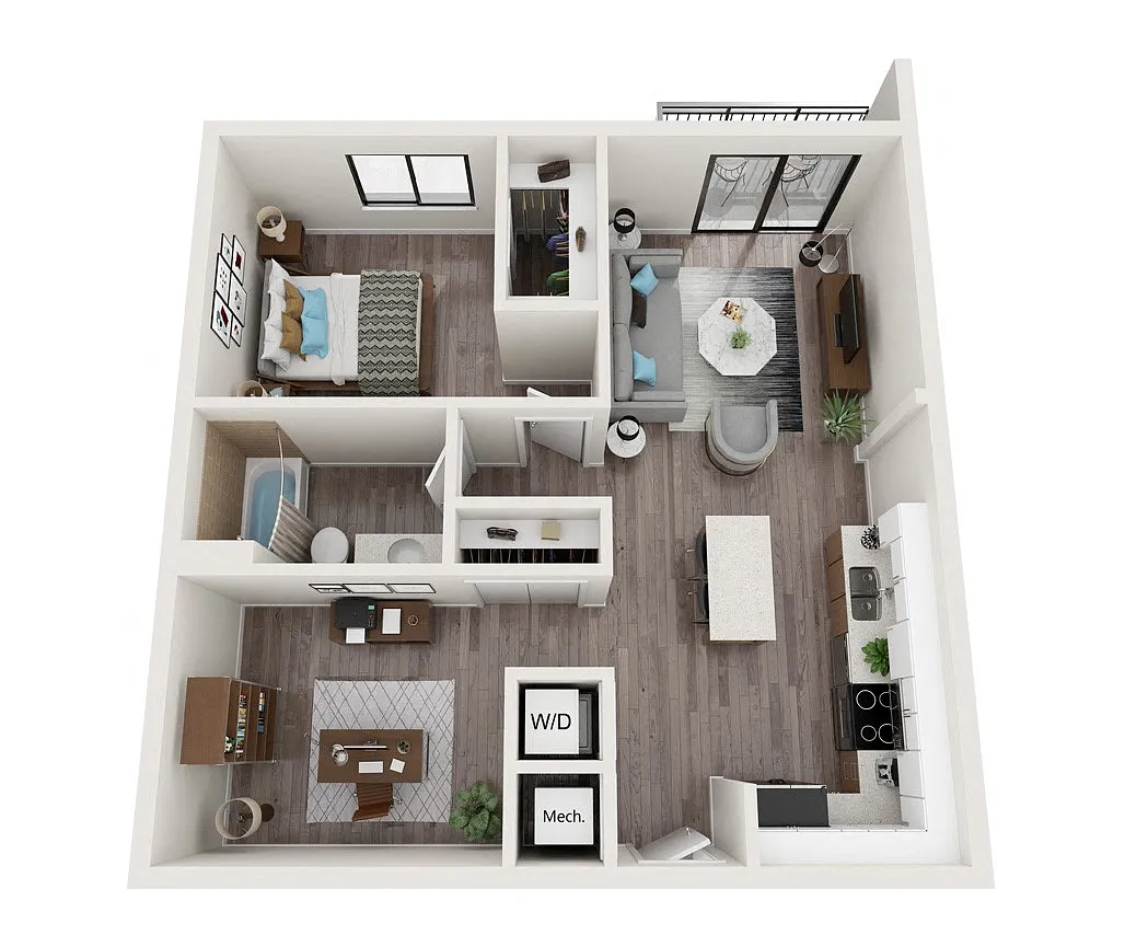 Floor plan A12D