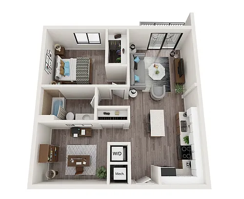 Floor plan A12D