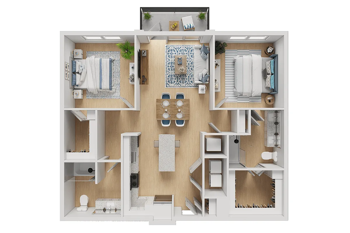 Floor plan B1