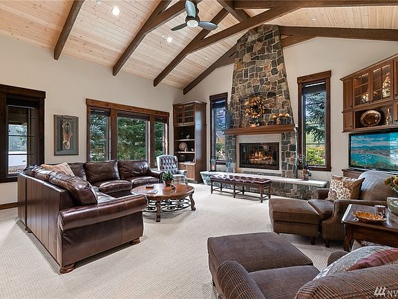 Great Room with Built-In Cabinetry.  