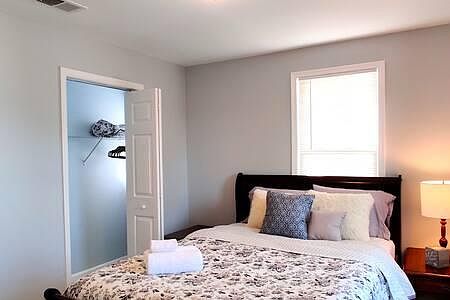 Master Bedroom with attached full bath.
