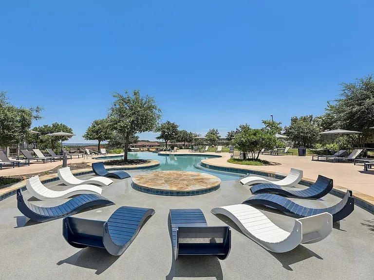 Pool and sundeck