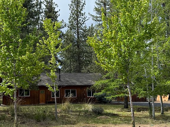 Maple, Aspen, Tamarack, Juniper and mature Ponderosa Pine trees on the property.