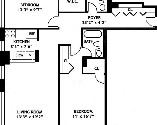 2nd image of 393 W 49th St APT 2R