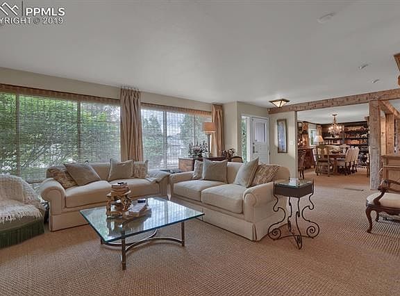 Open and spacious living and dining