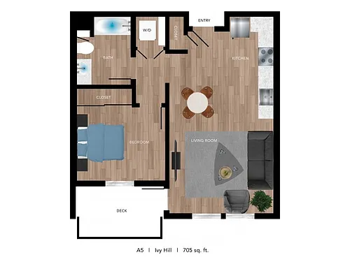 Floor plan A5 Ivy Hill