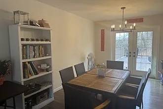Shared dining table