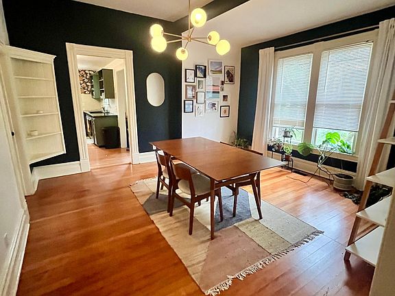 view of dining area from living room