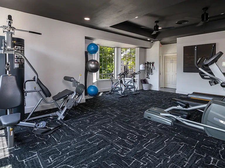 Stay active and healthy in our fitness center, featuring state-of-the-art equipment including treadmills, ellipticals, weight machines, and exercise bikes. Perfect for all your workout needs.