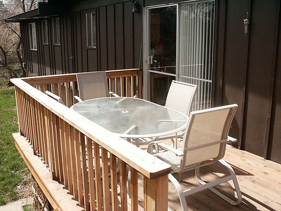 Backyard deck