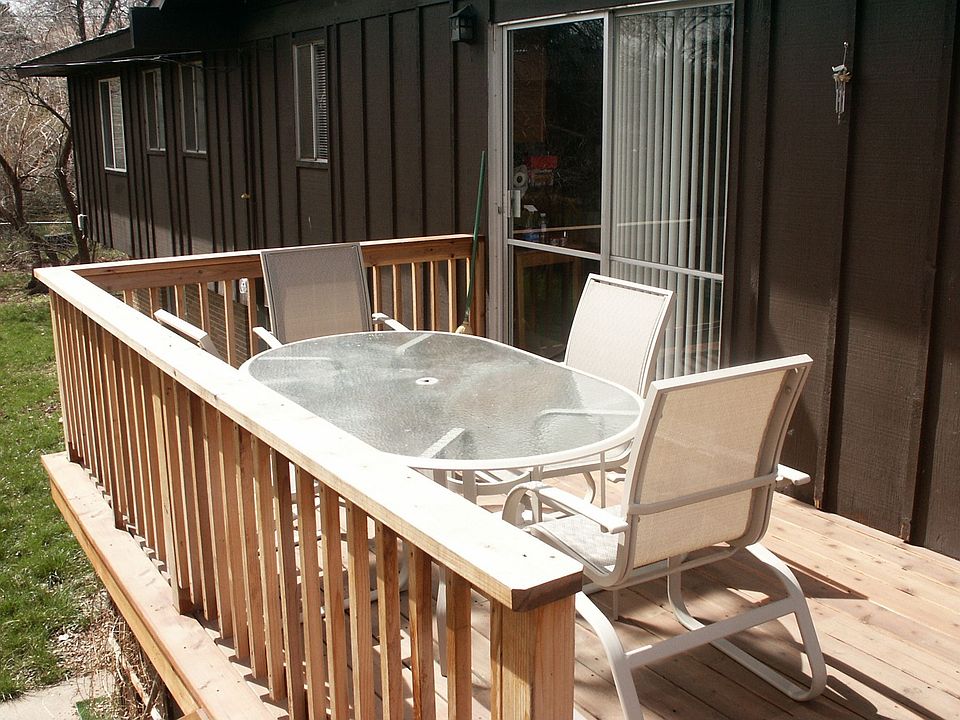 Backyard deck