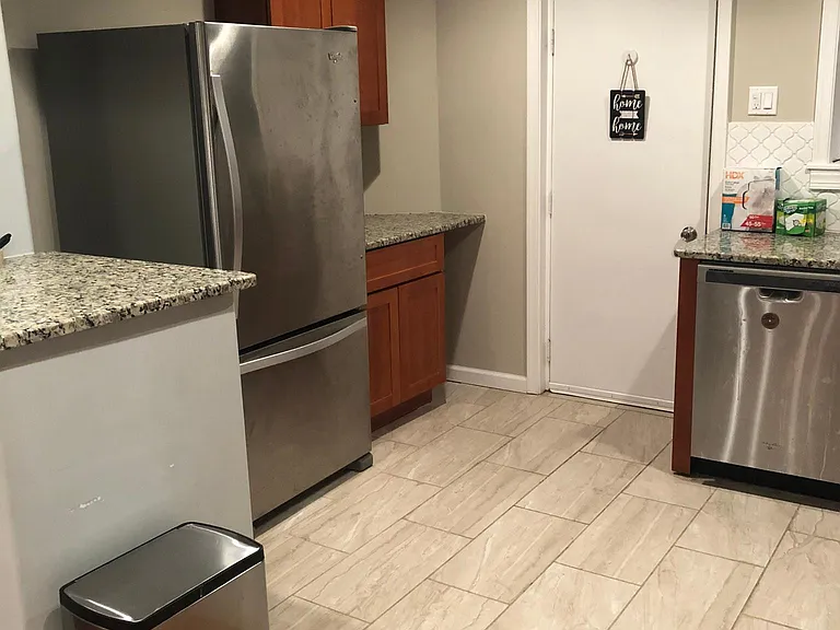 1st Floor: Kitchen (door leads to patio)