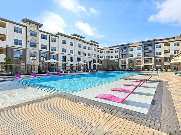 Resort-Style Salt-Water Pool with Sun Shelf