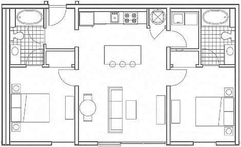 Floor plan B2 Oliver