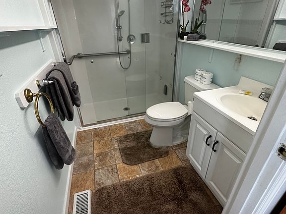 Walk in shower
