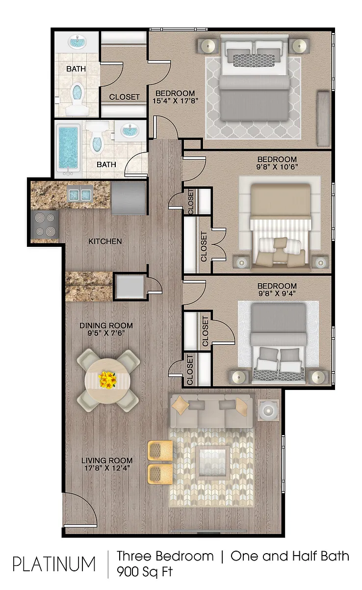 Floor plan Platinum