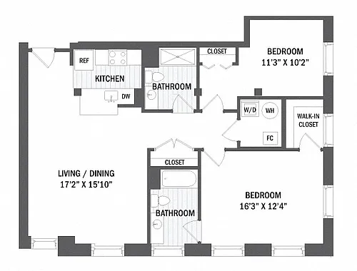 Floor plan B4 - Mill