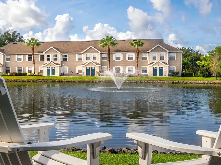 Relish in serene seating areas by the lake. Select residences boast stunning lake views, bringing natural beauty right to your doorstep.
