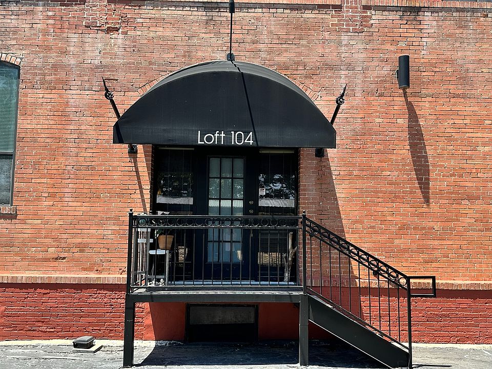 Main exterior entrance to Loft 104