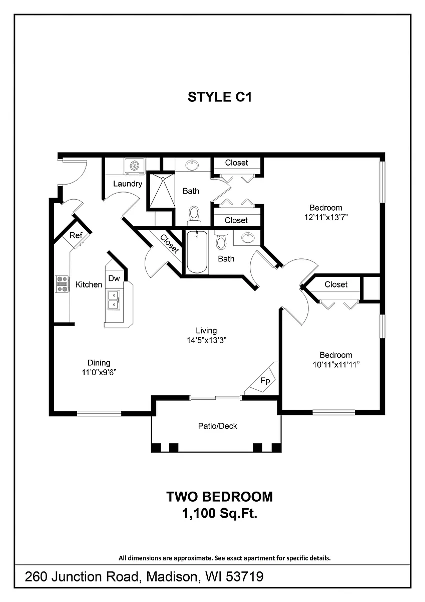 Floor plan Style C1