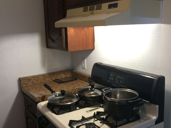 Gas hookup for stove