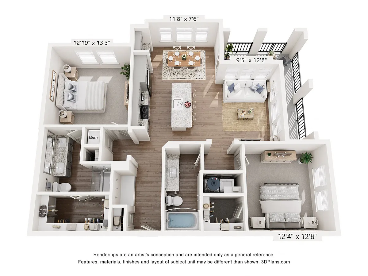 Floor plan B4