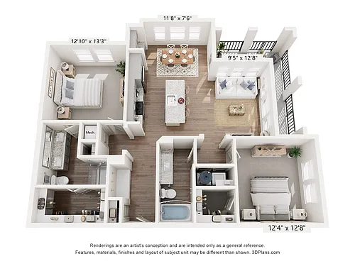 Floor plan B4